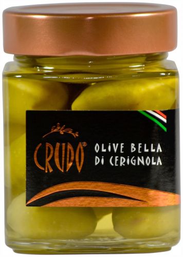 Zelené olivy “Bella di Cerignola”