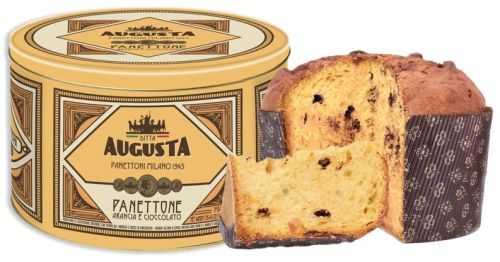 Panettone - pomeranč a čokoláda 750g - plechová dóza