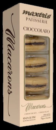 Makronky čokoládové - Macarons
