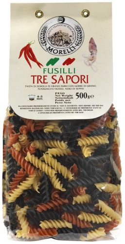 Fusilli tre sapori