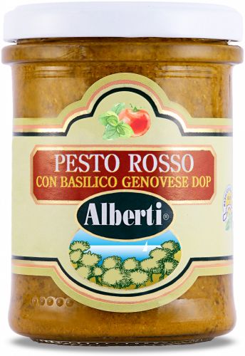 Pesto Rosso s bazalkou