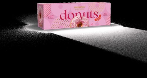 Donuts jahodové