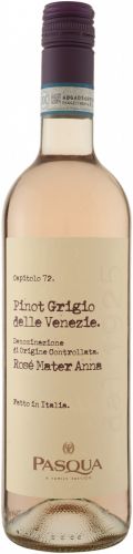 Italské růžové víno Pinot Grigio Rosé Mater Anna