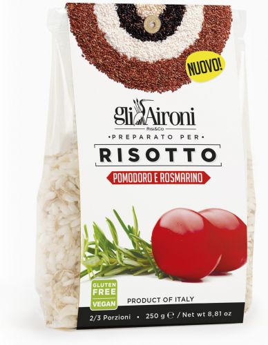 Risotto s rajčaty a rozmarýnem