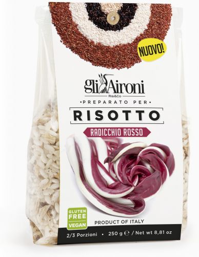 Risotto s červenou čekankou - radicchio