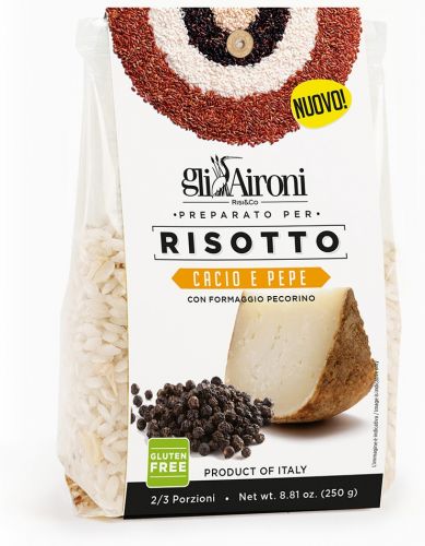 Risotto pecorino a pepř