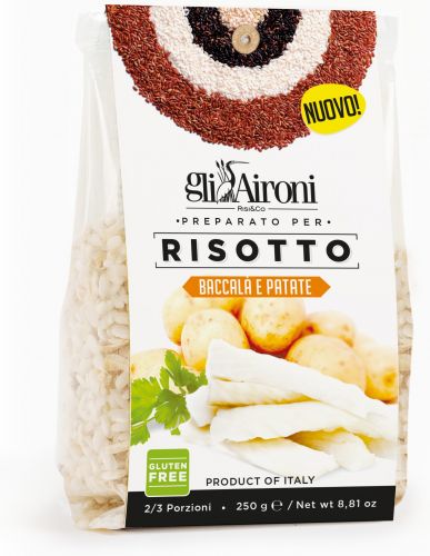 Risotto s treskou a bramborem