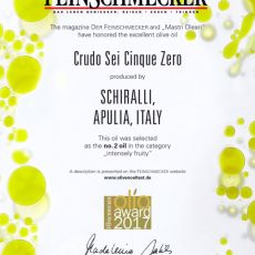 SeiCinqueZero extra panenský olivový olej LIMITOVANÁ EDICE