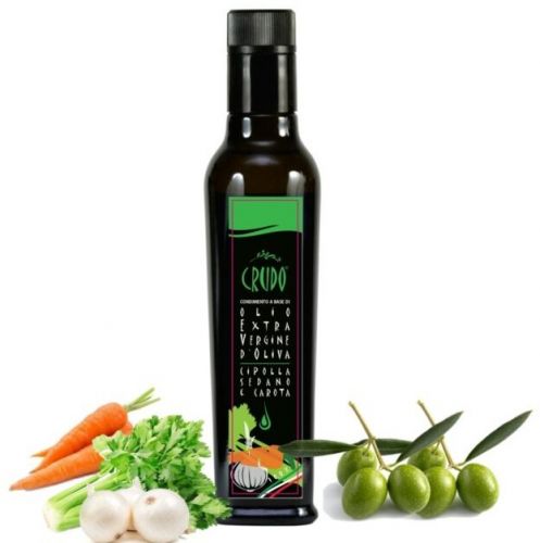 Extrapanenský olivový olej s řapíkatým celerem, cibulí a mrkví