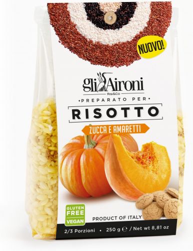 Risotto s dýní a amaretti