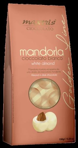 Mandle v bílé čokoládě