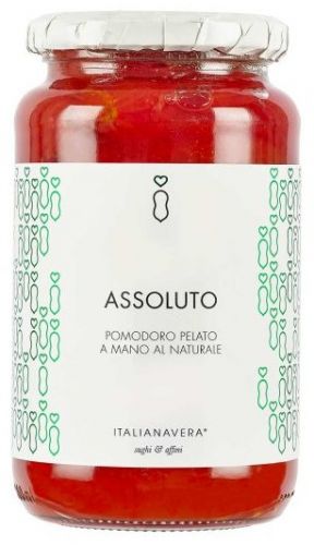Assoluto - přírodní ručně oloupaná rajčata San Marzano