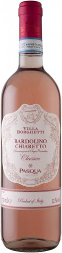 Italské růžové víno Bardolino Chiaretto DOC Classico