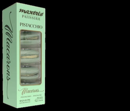 Makronky pistáciové - Macarons